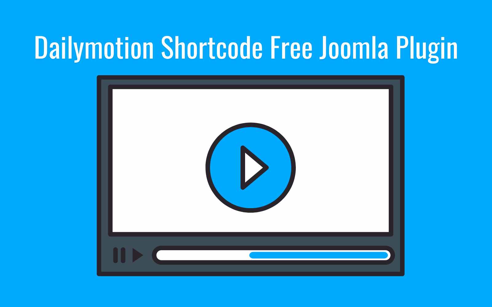 Dailymotion Shortcode — Free Joomla Plugin