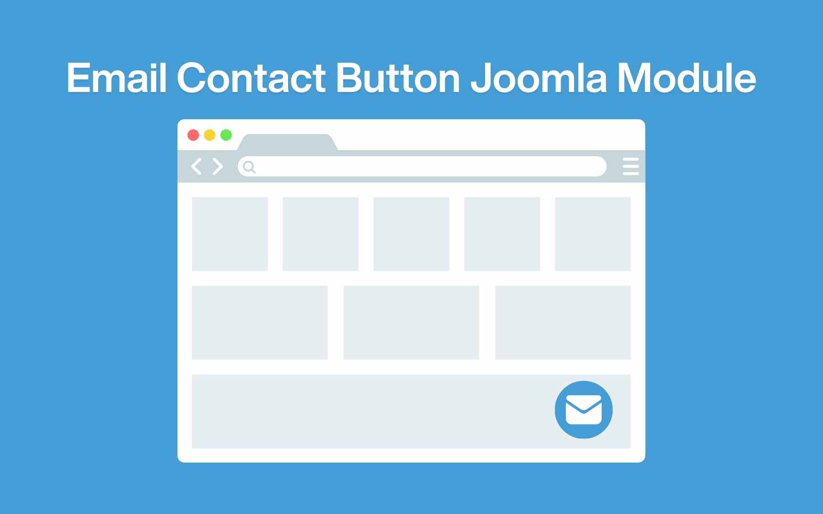 Email Contact Button Joomla Module